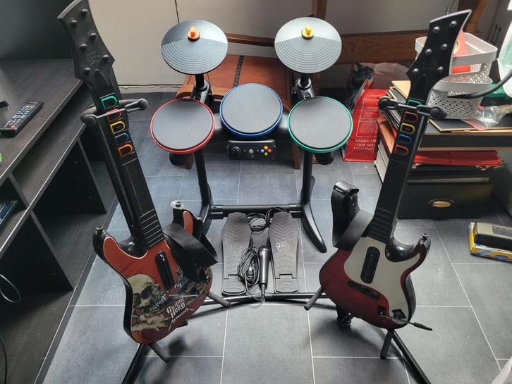 Lot Guitar Hero Xbox 360, Games en Spelcomputers, Games | Xbox 360, Zo goed als nieuw, Ophalen