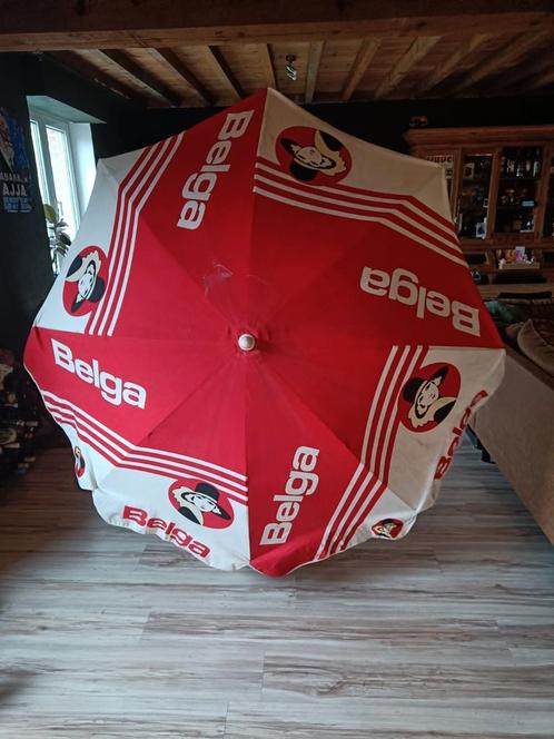 Grote BELGA parasol, Tuin en Terras, Parasols, Zo goed als nieuw, Ophalen of Verzenden