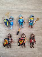 Playmobil 6 ridders, setprijs, Kinderen en Baby's, Los Playmobil, Gebruikt, Ophalen of Verzenden