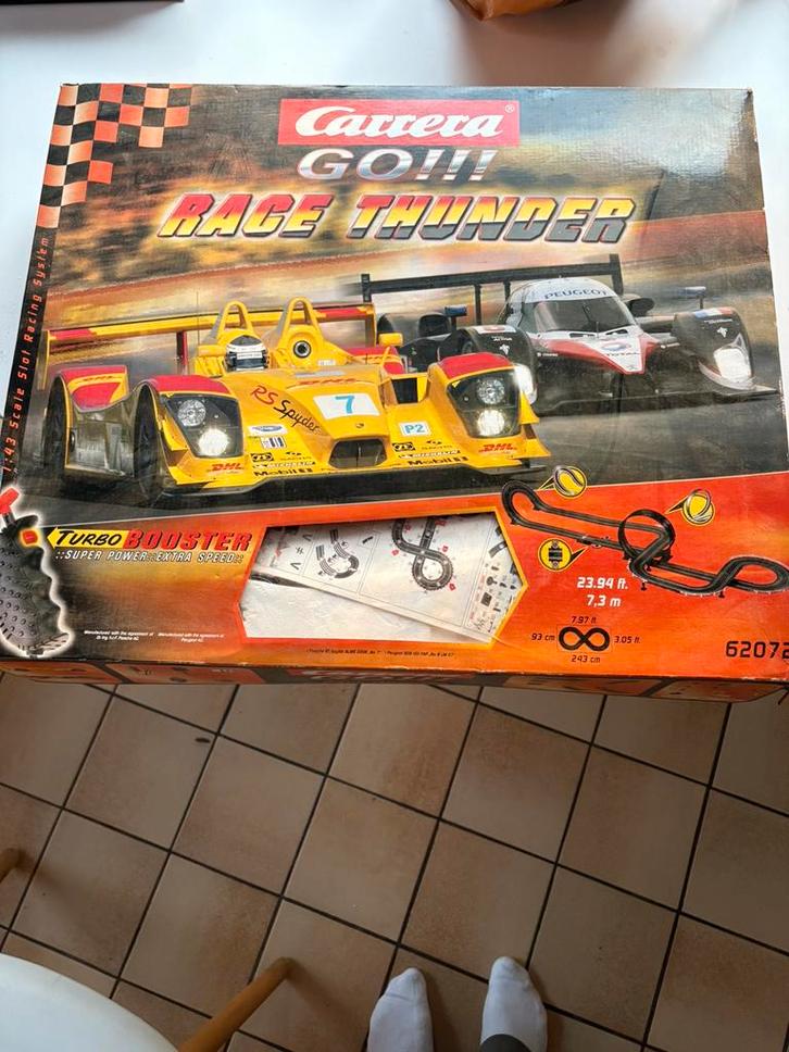 Circuit de course électrique Carrera Go Tunder pour 2 person, Enfants & Bébés, Jouets | Circuits, Comme neuf, Circuit, Électrique