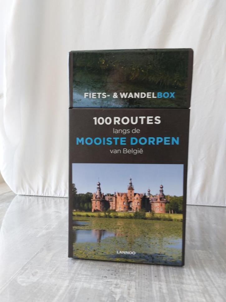 FIETS- EN WANDELBOX - 100 ROUTES, Boeken, Hobby en Vrije tijd, Nieuw, Overige onderwerpen, Ophalen