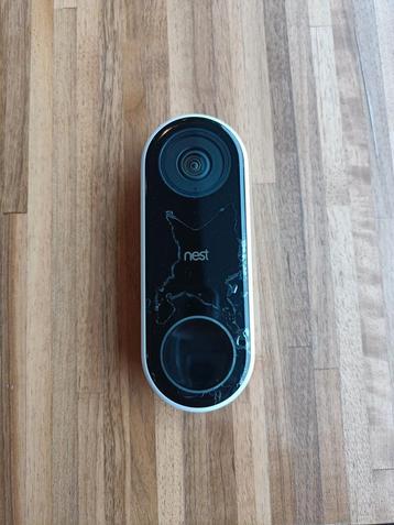 Google Nest Hello videodeurbel, Enlèvement, Capteur de détection de mouvement, Utilisé, Filaire