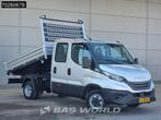 Iveco Daily 35C21 3 zijdige Kipper Dubbel Cabine 210PK 3.0L, Neuf, Argent ou Gris, Achat, Euro 6