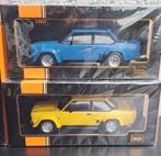 2x Fiat 131 Abarth 1980 1:18ème, Nieuw, Overige merken, Ophalen of Verzenden, Auto