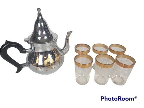 Service à thé marocain, Maison & Meubles, Cuisine | Vaisselle, Neuf, Service complet, Enlèvement ou Envoi