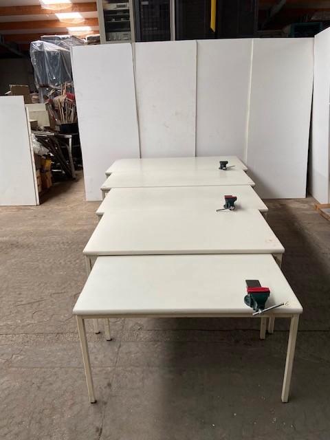 DIVERSE BULO WERKTAFELS 40MM DIK, Doe-het-zelf en Bouw, Werkbanken, Gebruikt, 70 tot 120 cm, Ophalen of Verzenden