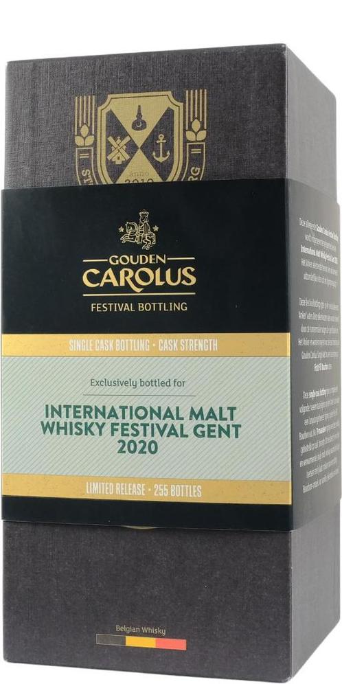 Gouden carolus Whisky festival Gent - 255 stuks!, Verzamelen, Wijnen, Nieuw, Overige typen, Overige gebieden, Vol, Ophalen of Verzenden