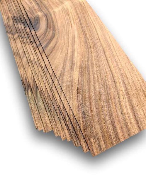 Santos Palissander fineer | 21 vellen | 187x9 cm, Hobby en Vrije tijd, Overige Hobby en Vrije tijd, Nieuw, Verzenden