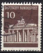 Duitsland Bundespost 1966-1967 - Yvert 368 - Brandenbur (ST), Postzegels en Munten, Verzenden, Gestempeld