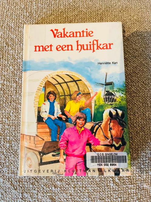 „Vakantie met een Huifkar” - Uitgeverij Kluitman Al, Boeken, Kinderboeken | Jeugd | 10 tot 12 jaar, Gelezen, Fictie, Ophalen of Verzenden