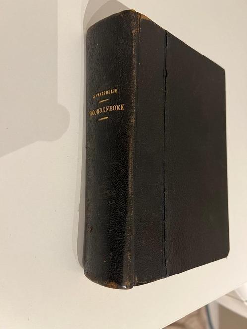 Antiek woordenboek FR-NL/NL-FR 1927, 2e ed., J Vercoullie, Antiek en Kunst, Antiek | Boeken en Manuscripten, Ophalen of Verzenden