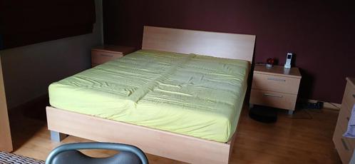 Slaapkamer 2 personen, Huis en Inrichting, Slaapkamer | Complete slaapkamers, Zo goed als nieuw, Tweepersoons, Ophalen