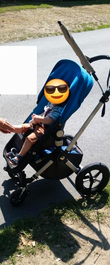 Kinderwagen Bugaboo Cameleon blue / oranje, Enfants & Bébés, Enlèvement, Comme neuf, Poussette, Bugaboo