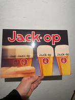 Jack-op reclame 1987, Verzamelen, Ophalen of Verzenden, Zo goed als nieuw, Reclamebord, Plaat of Schild, Overige merken