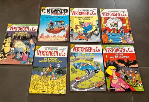 Strips Fc De Kampioenen en Vertongen & Co, Boeken, Stripverhalen, Gelezen, Meerdere stripboeken, Ophalen of Verzenden