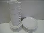 Vintage servies, wit. 23 stuks. Seltmann, Weiden, W. Germany, Enlèvement ou Envoi