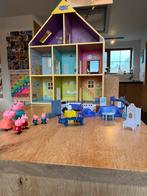 Peppa pig groot poppenhuis, Kinderen en Baby's, Ophalen, Zo goed als nieuw, Poppenhuis