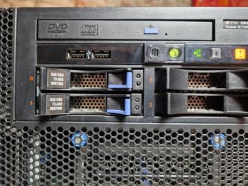 Serveur ibm system X3850 M2 - 64gb RAM - 4X xeon X7650, 64 GB, Composants échangeables à chaud, Enlèvement, Utilisé
