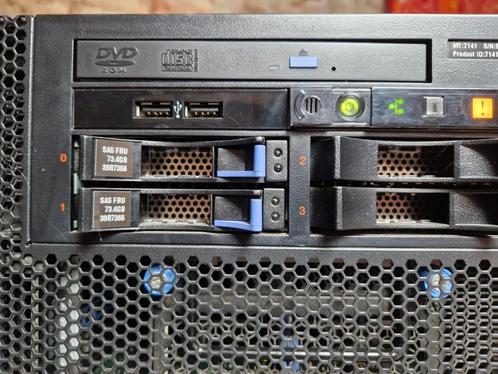 Serveur ibm system X3850 M2 - 64gb RAM - 4X xeon X7650, Computers en Software, Servers, Gebruikt, 2 tot 3 Ghz, 64 GB, Hot swappable onderdelen
