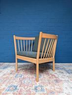Vintage Deens design fauteuil, FDB Mobler, Ophalen, Hout
