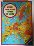 Een reis door Europa van Ravensburger. Vintage uit 1975, Een of twee spelers, Ophalen of Verzenden, Gebruikt, Ravensburger