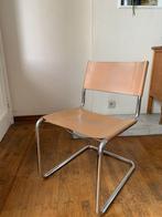 Marcel Breuer stoel chrome, Huis en Inrichting, Stoelen, Ophalen, Bruin, Zo goed als nieuw, Marcel Breuer