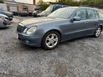 Mercedes E220 cdi diesel, Auto's, Stof, Blauw, Parkeersensor, Bedrijf