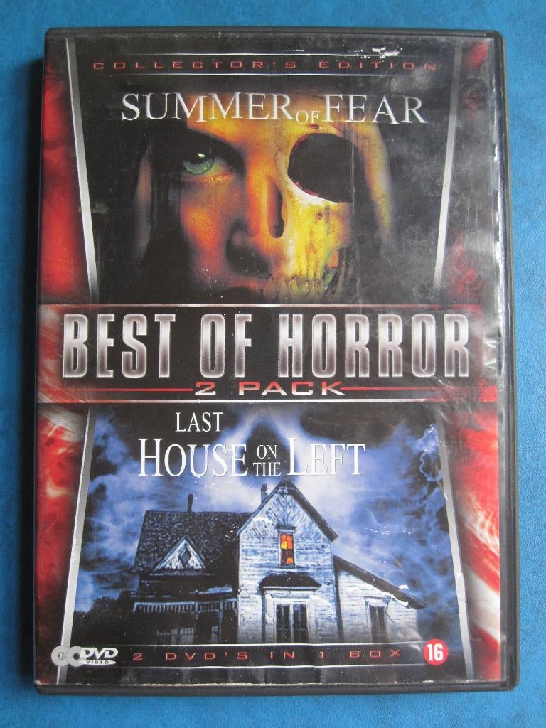 Best of Horror - Summer of fear + The Last house on the left, Cd's en Dvd's, Vanaf 16 jaar, Ophalen of Verzenden, Zo goed als nieuw