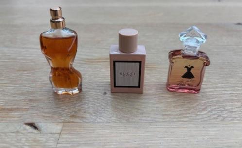 3 miniatuurflesjes - Eau de Parfum Vrouwen – Nieuw!, Verzamelen, Parfumverzamelingen, Nieuw, Miniatuur, Gevuld, Ophalen of Verzenden