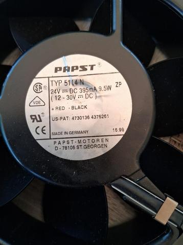 Axiale ventilator PAPST 5114 N beschikbaar voor biedingen