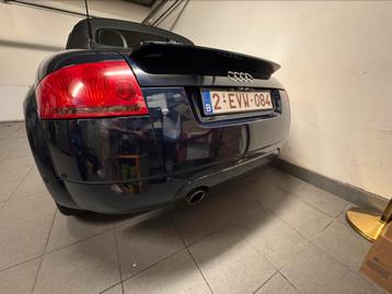 Audi TT 8N Achterbumper – Moroblauw (LZ5J) beschikbaar voor biedingen