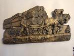 Houtsculptuur, Ophalen
