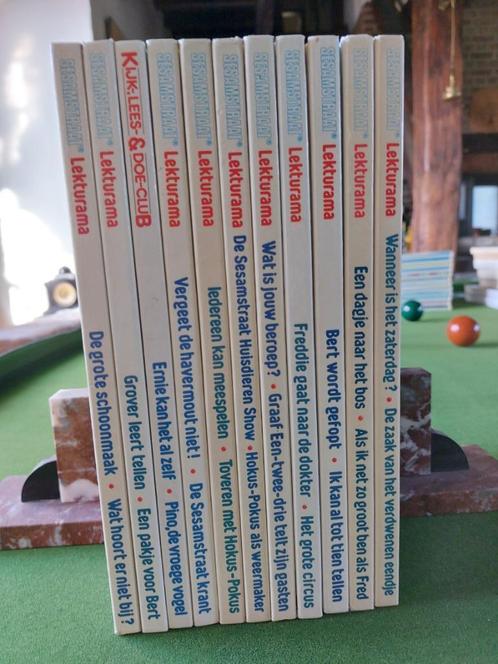 Boekencollectie 1986 Sesamstraat Lecturama, Boeken, Kinderboeken | Jeugd | onder 10 jaar, Gelezen, Fictie algemeen, Ophalen