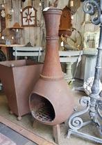 Grote gietijzeren tuinkachels terraskachels tuinhaarden, Tuin en Terras, Ophalen of Verzenden, Zo goed als nieuw