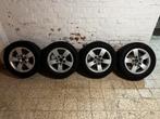 4x Jantes BMW Série 5 - E60 / E61 avec pneus hiver Goodyear, Ophalen, Gebruikt, 16 inch, Banden en Velgen