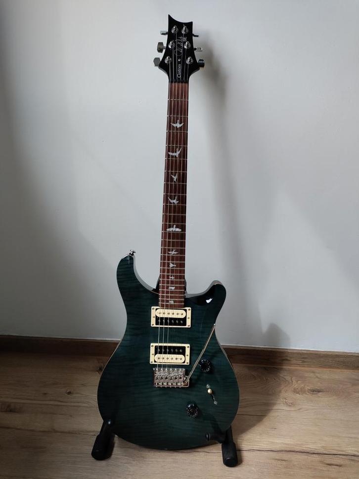 PRS SE Custom 24 Whale Blue, Muziek en Instrumenten, Snaarinstrumenten | Gitaren | Elektrisch, Gebruikt, Solid body, Paul Reed Smith