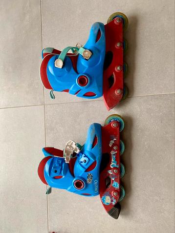 Rolschaatsen Oxelo maat 28-30 met zak en bescherming beschikbaar voor biedingen