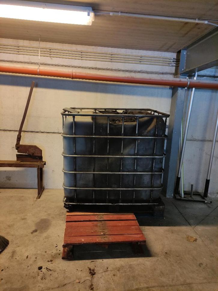 Cuve IBC 1000 L – À DONNER, Jardin & Terrasse, Barils de pluie, Utilisé, Enlèvement