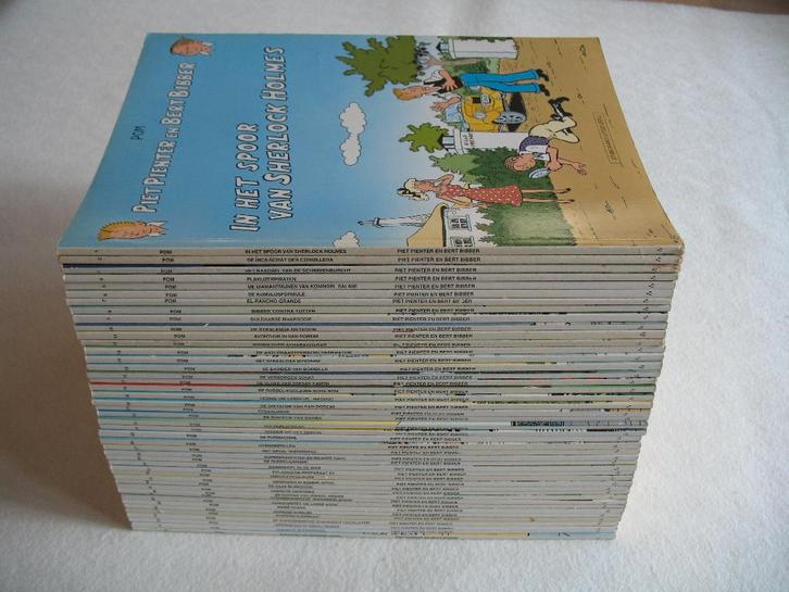 Piet Pienter en Bert Bibber, complete reeks Standaard, top, Boeken, Stripverhalen, Zo goed als nieuw, Complete serie of reeks