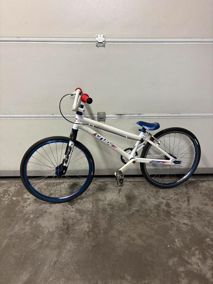 Crupi race bmx maat junior, Fietsen en Brommers, Fietsen | Crossfietsen en BMX, Gebruikt, 16 tot 20 inch, Aluminium, Ophalen