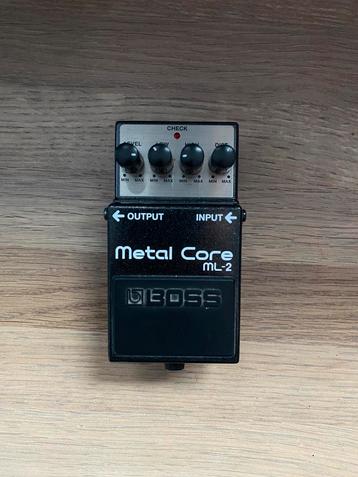 Pédale a effet boss metalcore ML2, Musique & Instruments, Enlèvement ou Envoi, Comme neuf