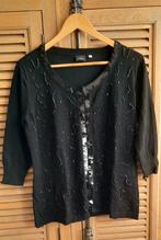 Prachtig vest met kraaltjes en pailletten large, Sixth sense, Kleding | Dames, Topjes, Your Sixth sense, Zwart, Maat 42/44 (L)