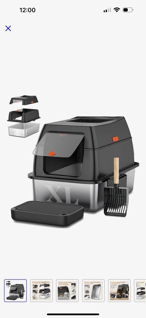 Kattenbak, Dieren en Toebehoren, Kattenbakken, Zo goed als nieuw, Gesloten, Ophalen