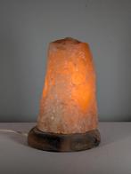 Lampe en pierre de sel, Ophalen of Verzenden, Gebruikt, Hout