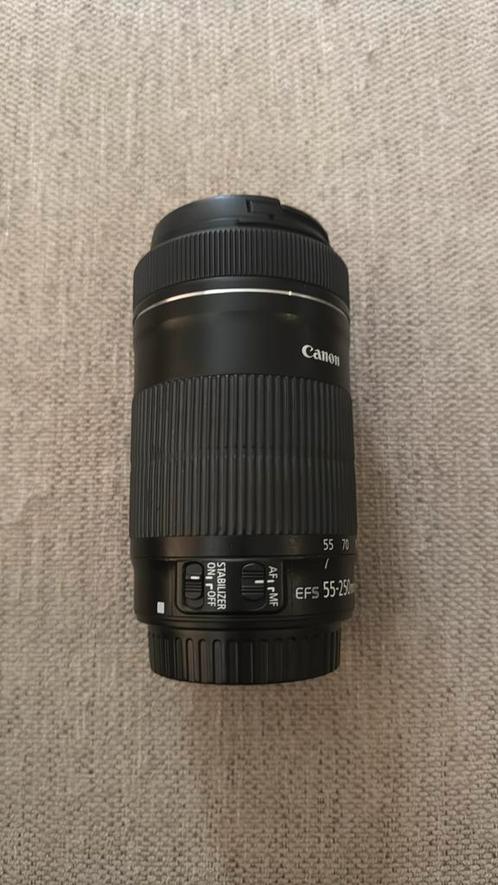 Canon EF-S 55-250mm f/4-5.6, Audio, Tv en Foto, Fotografie | Fotostudio en Toebehoren, Zo goed als nieuw, Ophalen