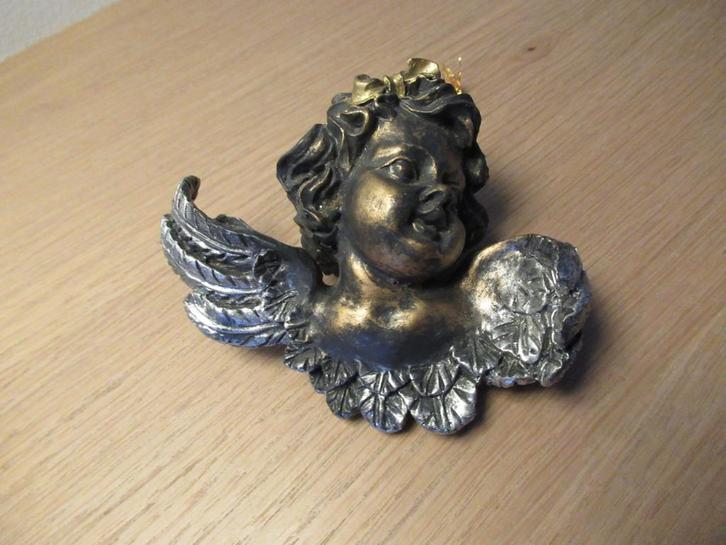 engeltje-rustiek-resin-hars-kerstboomhanger-Kerst-VINTAGE, Antiek en Kunst, Antiek | Woonaccessoires, Ophalen of Verzenden