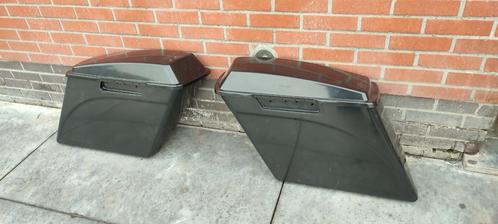 5 inch gestrechte zijkoffers HD, Motoren, Accessoires | Koffers en Tassen, Nieuw, Ophalen