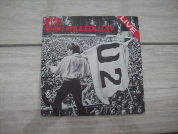 vinyl singel U2 beschikbaar voor biedingen