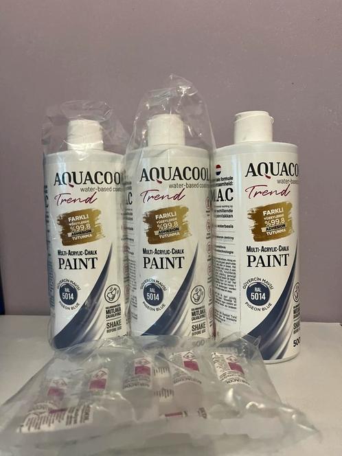 Aquacool verf duifblauw, Handtassen en Accessoires, Uiterlijk | Haarverzorging, Nieuw, Ophalen