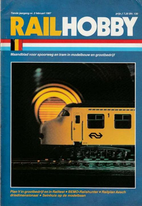 Rail Hobby nr 2 februari 1987, Hobby en Vrije tijd, Modeltreinen | H0, Nieuw, Boek, Tijdschrift of Catalogus, Gelijkstroom of Wisselstroom